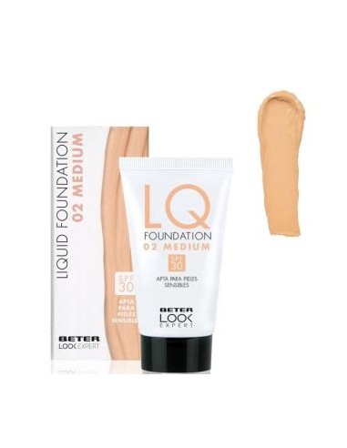 Liquid Foundation Look Expert Silky Sand de Beter