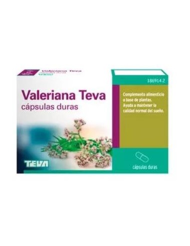 Valeriana Teva 200Mg 30Caps de Teva