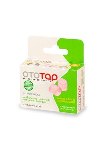 Tapon Oido Ototap Silicona Moldeable 6Un de Ototap