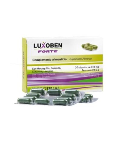 Luxoben Forte 818Mg 30Caps de Hidrotelial