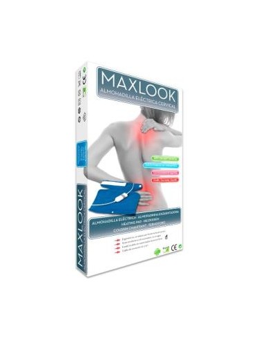 Maxlook Almohadilla Electric 40X38Cm Cervical Azul de Maxlook