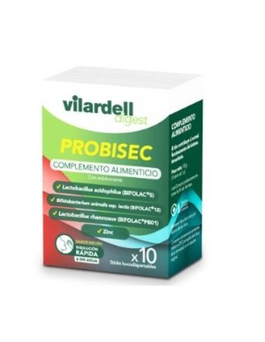 Vilardell Digest Probisec 10 Sticks Bucodispen de Vilardell