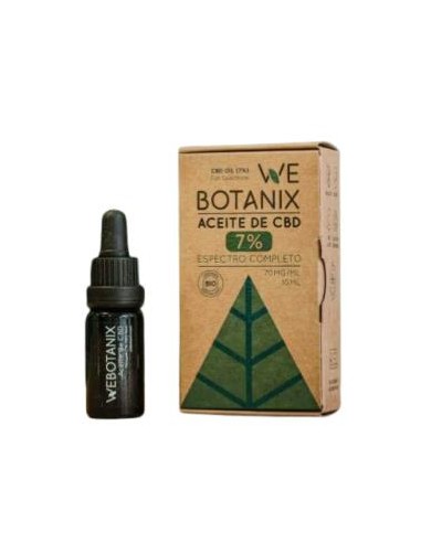 Webotanix Aceite Cbd 7% 10Ml. Bio de Webotanix