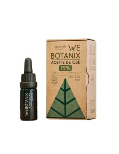 Webotanix Aceite Cbd 15% 10Ml. Bio de Webotanix