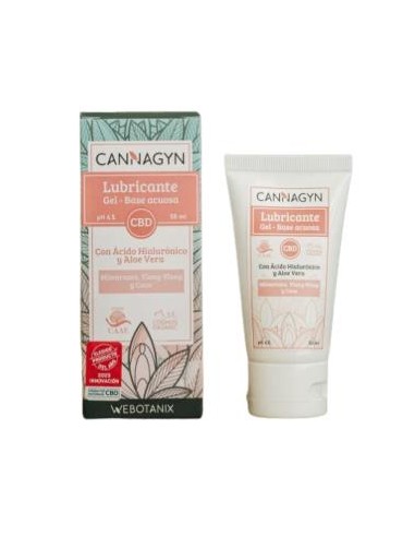 Webotanix Cannagyn Gel Lubricante 50Ml. Bio de Webotanix