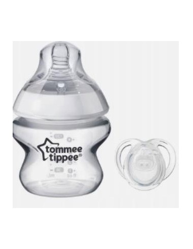 Tommee Tippee Biberon 150 Ml +Chupete 0-2M** de Tommee Tippee