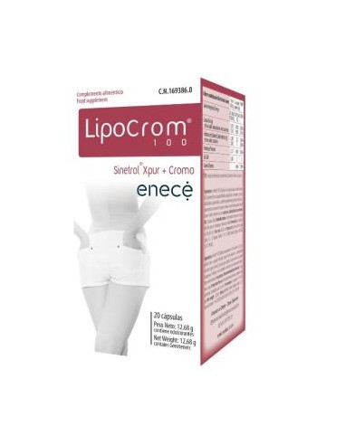 Lipocrom 100 20Caps de Nutricion Center