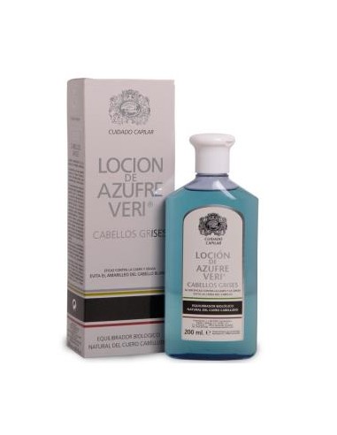 Locion Azufre Veri Cabellos Grises 200Ml de Veri