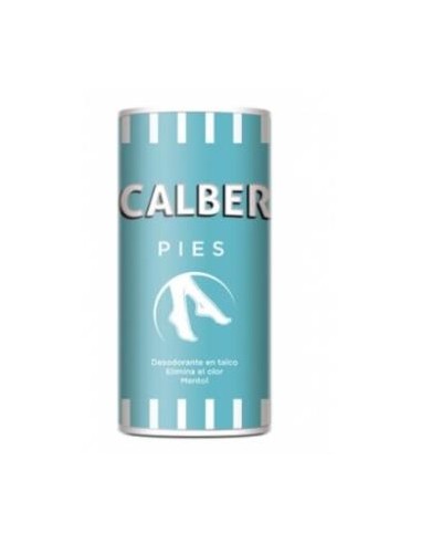 Polvos Talco Calber Pies 100Gr de Calber