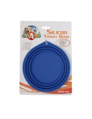 Plato De Viaje De Silicona 500Ml de Nayeco Vet