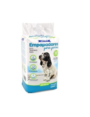 Empapadores Basic 60X60Cm 50Un de Nayeco Vet