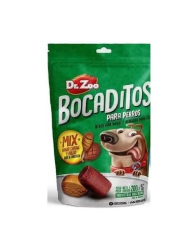 Bocaditos Mix 24 Bolsas 200Gr de Dr.Zoo Vet