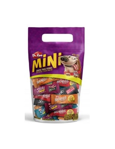 Mini Sticks Surtidos 1 Bolsa 400Gr de Dr.Zoo Vet