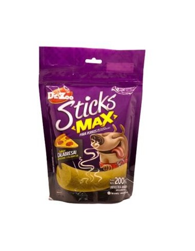 Sticks Max Calabresa 20 Bolsas 200Gr de Dr.Zoo Vet