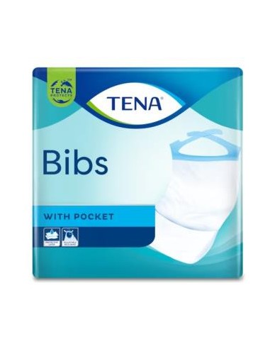 Tena Babero Desechable T/M-L 37X68Cm 150Un de Tena