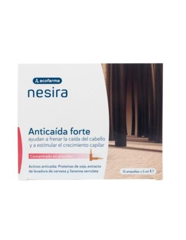 Nesira Anticaida Forte 15Amp Topica 5Ml de Nesira