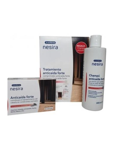 Nesira Pack Comp Anticaida+Champu 400Ml de Nesira