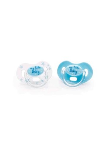 Acofarbaby Chupete Sili Anat 0-6 M Azul 2Un de Acofarbaby