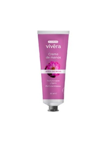 Vivera Crema De Manos Rosa De India 30Ml de Vivera