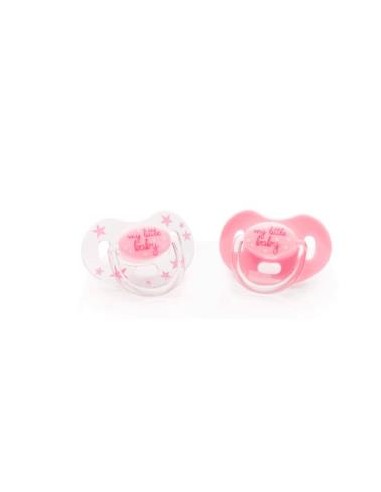 Acofarbaby Chupete Sili Anat 0-6M Rosa 2Un de Acofarbaby