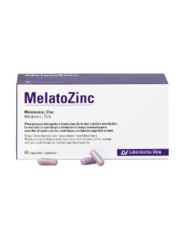 Melatozinc 1Mg 60Caps de Viñas