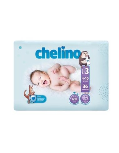 Chelino Pañal Inf Tumbado T3 4-10Kg 36Un de Chelino