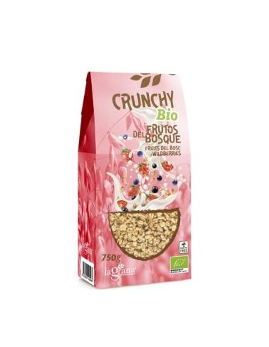 Crunchy Avena Frutos Del Bosque 750Gr. Eco de La Grana