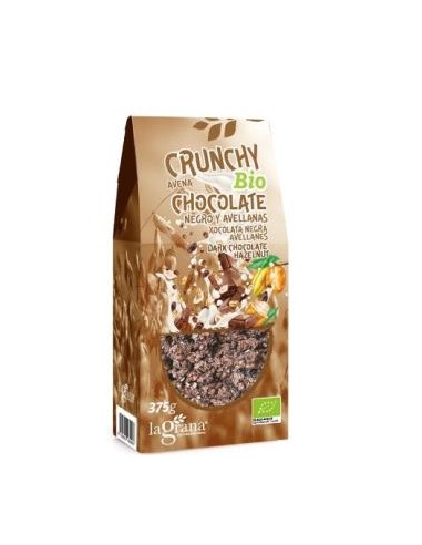 Crunchy Avena Choco Avellana 375Gr. Eco de La Grana