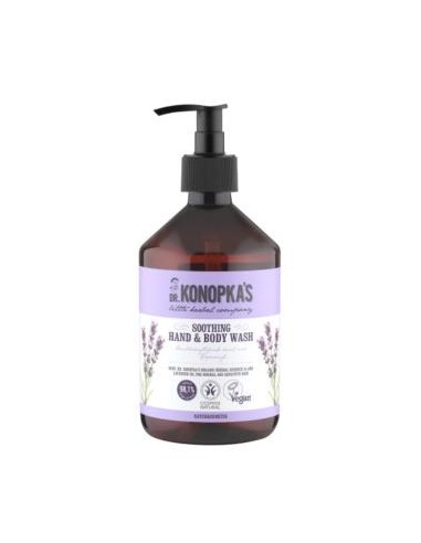 Jabon De Manos Y Cuerpo Calmante 500Ml. Vegan de Dr. Konopka´S