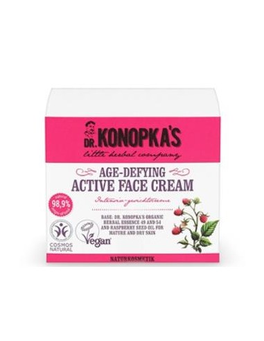 Crema Facial Antienvejecimiento 50Ml. Vegan de Dr. Konopka´S