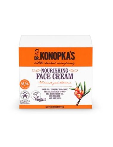 Crema Facial Nutritiva 50Ml. Vegan de Dr. Konopka´S