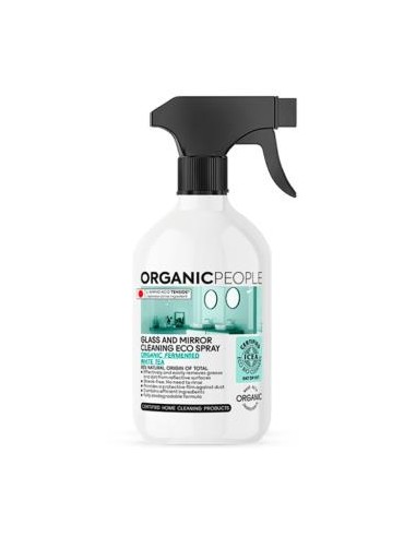 Limpiacristales White Tea Spray 500Ml. Eco de Organic People