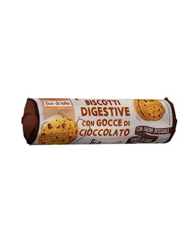 Galletas Digestive Con Chips Choco Tubo 250Gr. Bio de Fior Di Loto