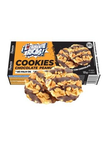 Cookies Cacahuete Con Chocolate 128Gr. S/A de Dumon