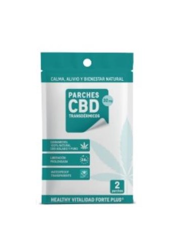 Healthy Vitalidad Forte Plus Parches Cbd 2Ud. de Healthy Vitalidad Forte Plus