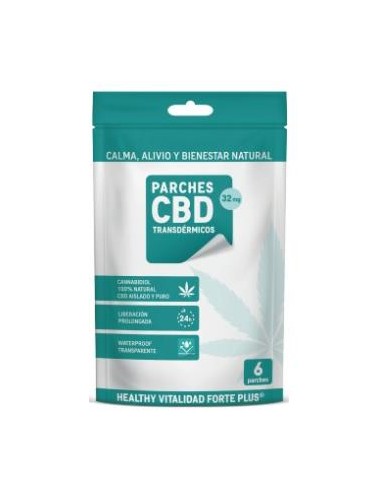 Healthy Vitalidad Forte Plus Parches Cbd 6Ud. de Healthy Vitalidad Forte Plus