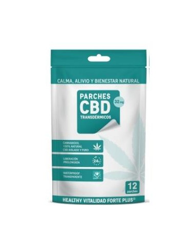 Healthy Vitalidad Forte Plus Parches Cbd 12Ud. de Healthy Vitalidad Forte Plus