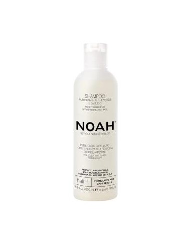 Champu Purificante Con Te Verde Y Albahaca 250Ml. de Noah