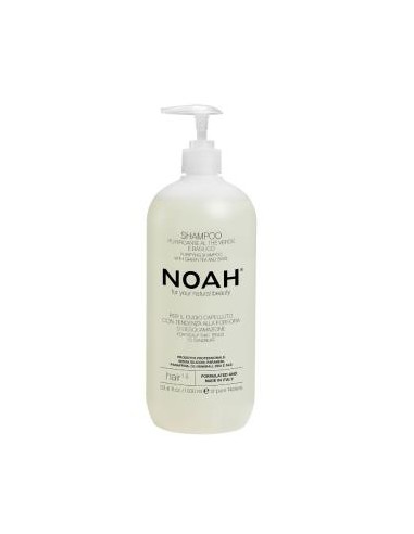 Champu Purificante Con Te Verde Y Albahaca 1000Ml. de Noah