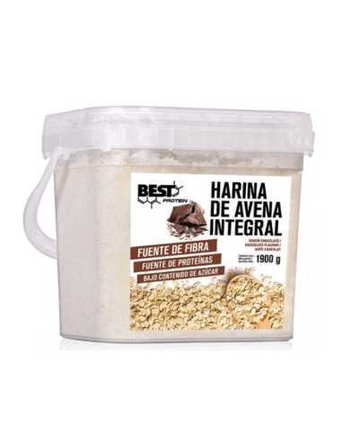 Harina De Avena Integral Chocolate 1900Gr. de Best Protein