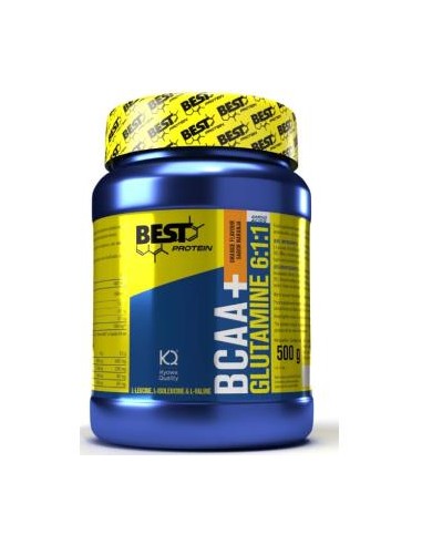 Bcaa+Glutamina Naranja 500Gr. de Best Protein