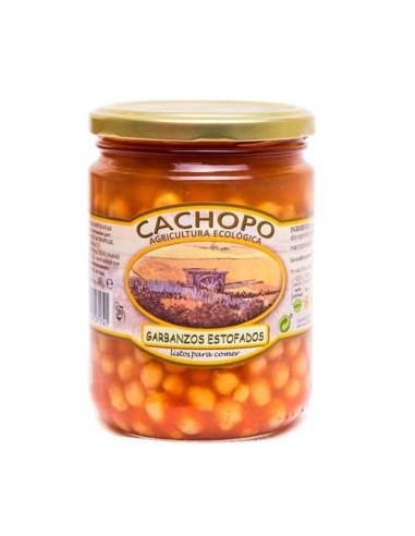 Garbanzos Estofados 400Gr. Eco de Cachopo