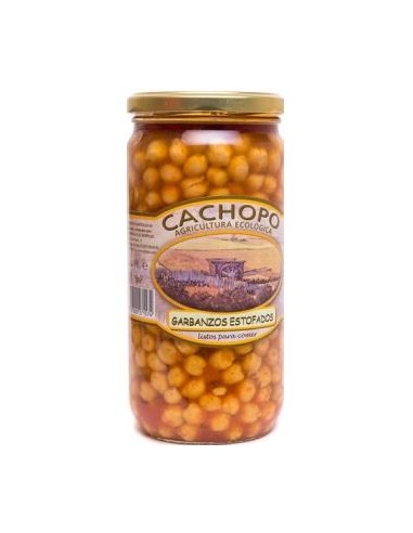 Garbanzos Estofados 720Gr. Eco de Cachopo