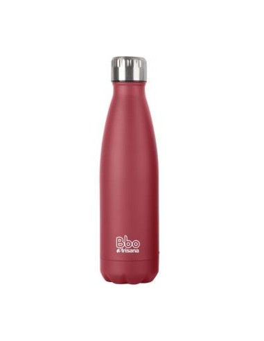 Termo Acero Inoxidable+Funda Rojo 350Ml Bbo7.350 de Irisana