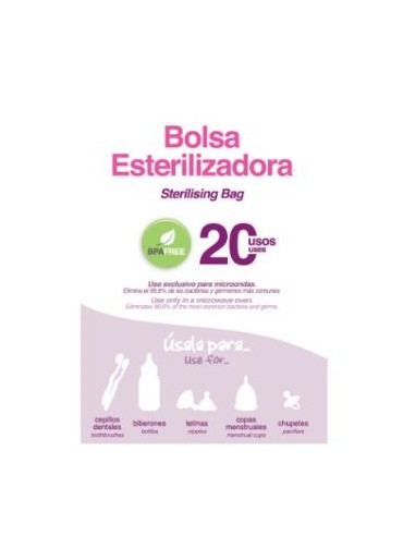 Bolsa Esterilizadora Microondas 1Ud .Ir43.1 de Irisana