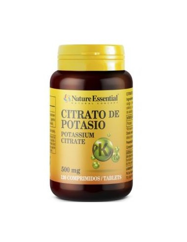 Citrato De Potasio 500Mg 120Comp. de Nature Essential