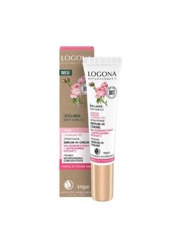 Contorno De Ojos  Serum-Crema Rosas 15Ml.  Bio de Logona