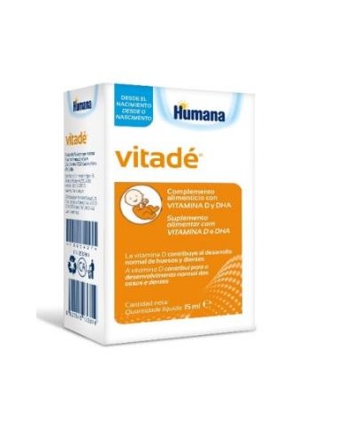 Vitade Compl Dieta Vit D Gotas 15Ml. de Humana