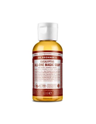 Jabon Liquido Eucalipto 60Ml. de Dr. Bronner´S