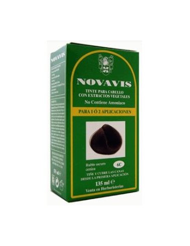 Tinte Novavis 6C Rubio Oscuro Ceniza 135Ml. de Novavis